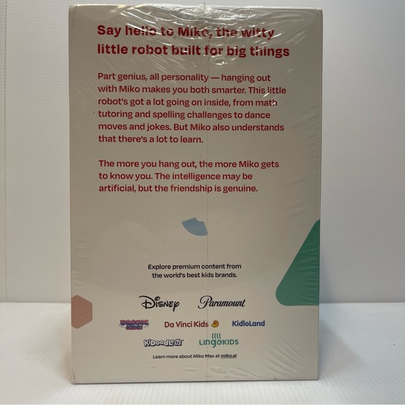 Miko 3 AI-Powered Smart Robot for Kids - Blue (6536489) Brand New Factory Sealed - Picture 2 of 5